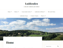 Tablet Screenshot of luddenden.com
